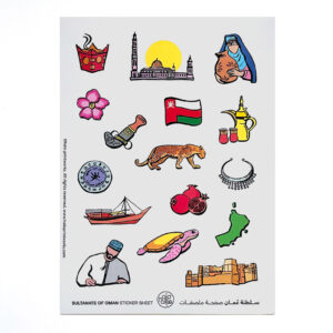 Oman Sticker Sheet