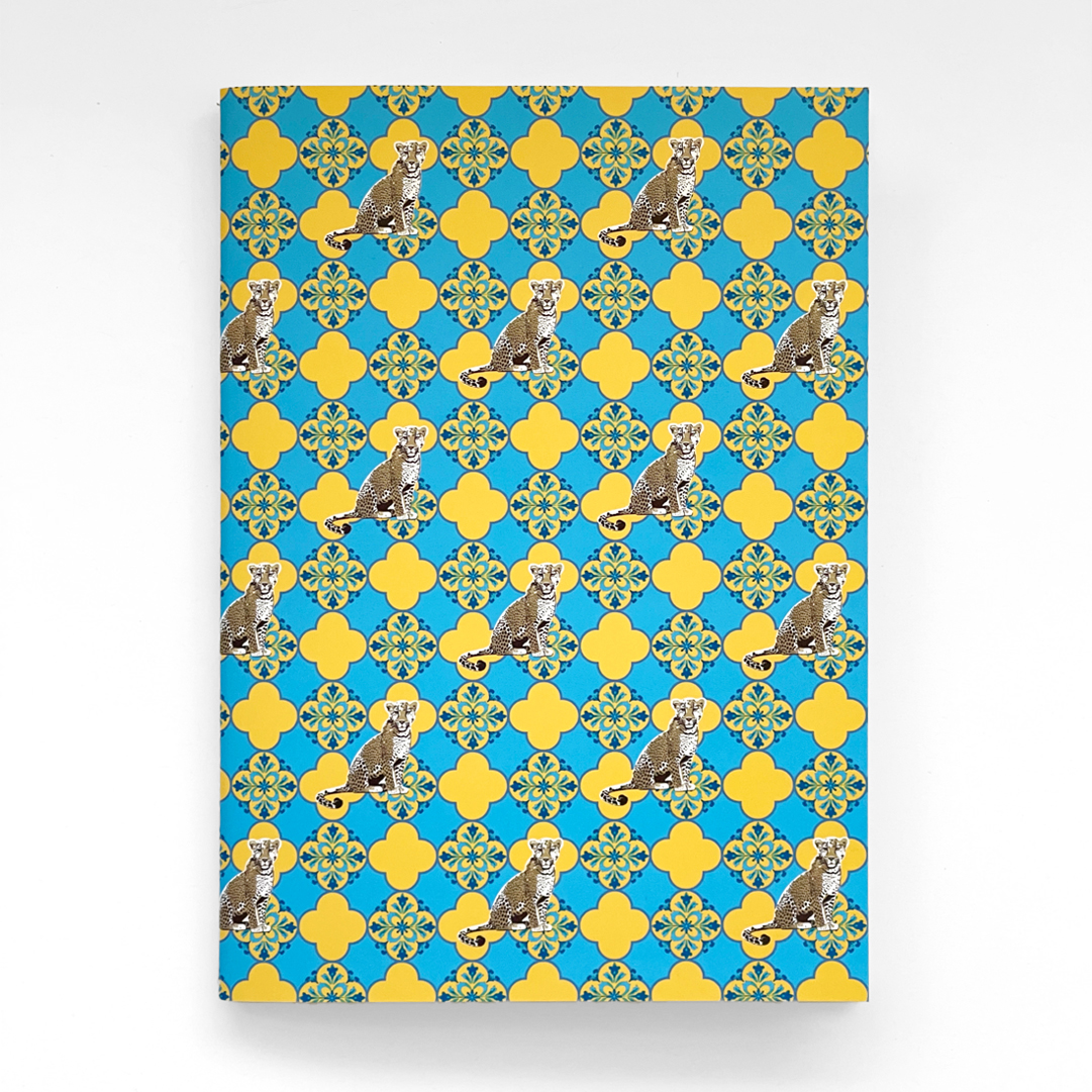 Arabesque Leopard Notebook